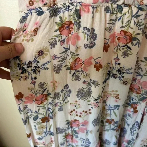 Altar'd State Avani Floral High Low Ruffle Maxi Long Dress Size Large - Picture 7 of 10